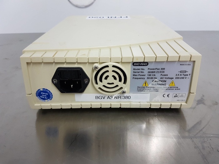 Used BIO RAD Power Pac 200 Power Supply