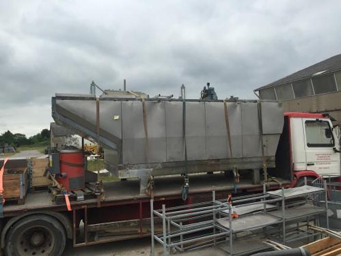 Used Saltec HP 2000 F - siktebåndpresse