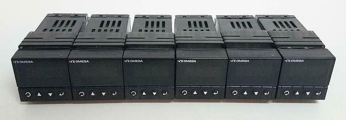 Used Omega Programmable Process & Temperature Input DPi16-C24 240V 4W LOT of 6 (4954)