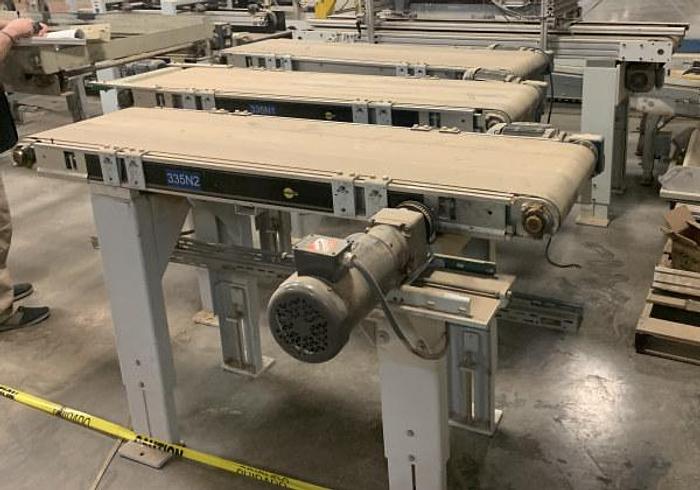 Used 19-1/2 INCH WIDE x 80 INCH LONG BELT CONVEYOR
