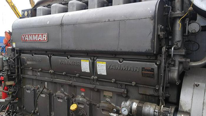 Used Yanmar 6N21AL-EN generator sets x 2 units
