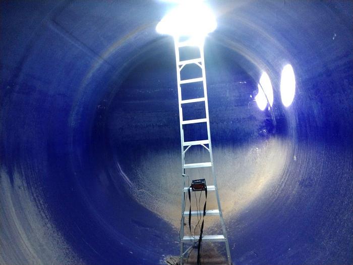 Used Tank, 12,000 Gallon, Glass Lined, 10'6" X 17'8", 15 PSI, Horiz., #S731113