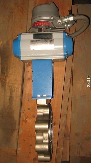 Used Neles Jamesbury 815l-11-3600-xz Neles Jamesbury 4" Air Op #28314