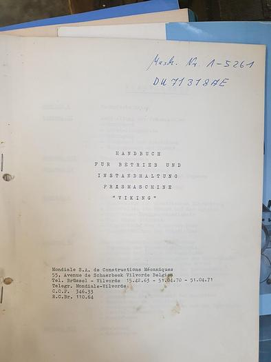 Gebraucht Universalfräsmschine Mondiale Viking