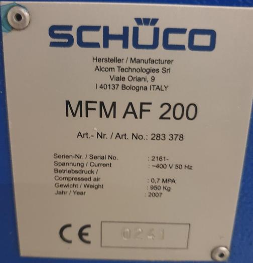 Gebraucht Bearbeitungszentrum Schüco MFM AF 200