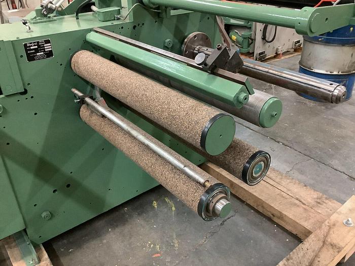 Used 30" STANFORD DOCTOR REWINDER MODEL 142 LT WITH RAZOR SLITTING - PENDING