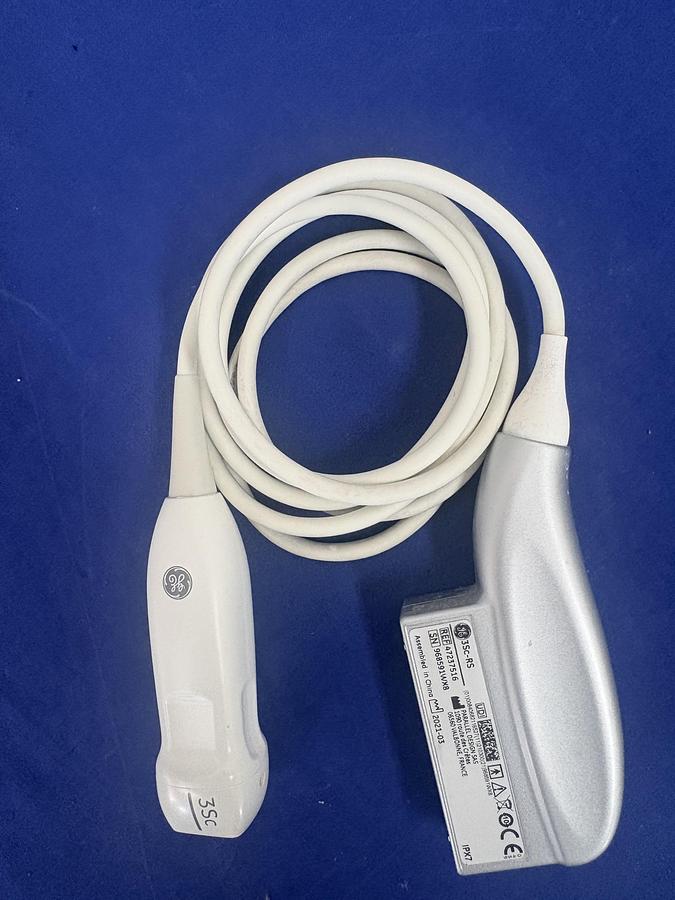 Used GE 3Sc-RS Phased Array Cardiac Probe | 1-5 MHz | Tested | YOM: 2021