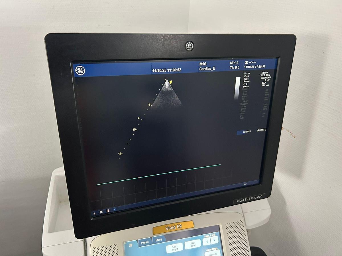 Used GE Vivid E9 XDclear