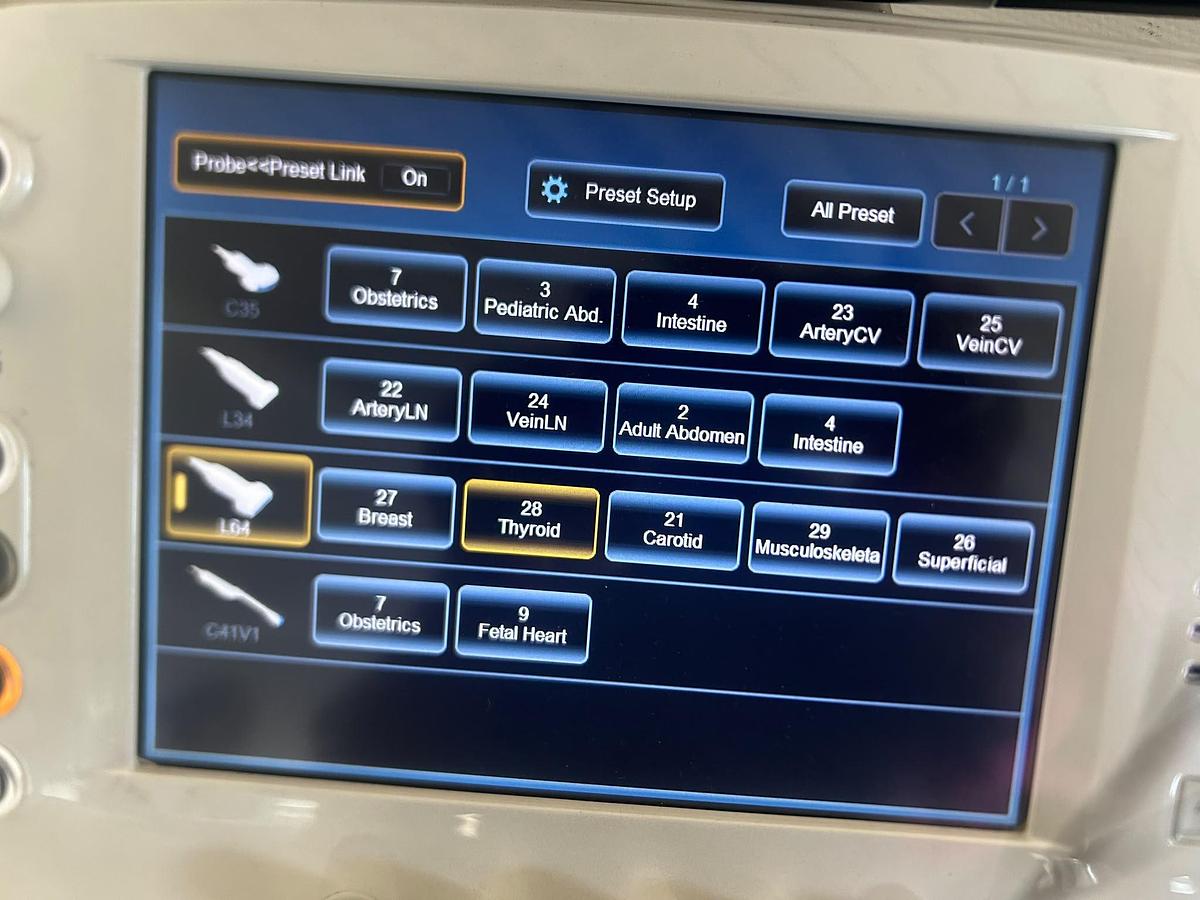 Used Hitachi Aloka Arietta V70 | 4 Probes | Colour Doppler | Tested