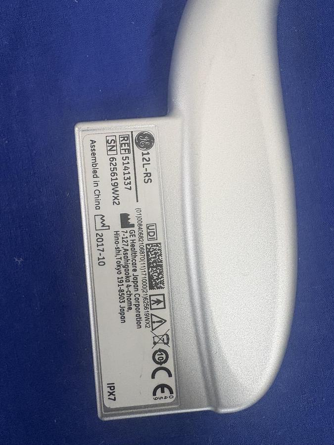 Used GE 12L-RS Linear Ultrasound Probe | 2 Available | Tested | 2017