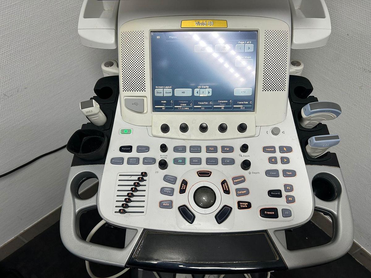 Used GE Vivid E9 XDclear