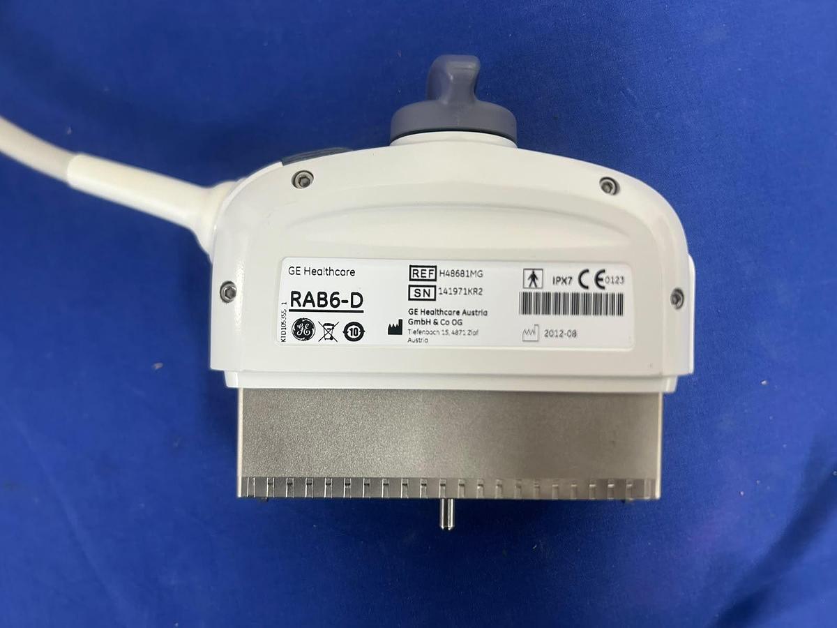 Used GE RAB6-D 4D Volume Ultrasound Probe | Excellent Image | Tested |