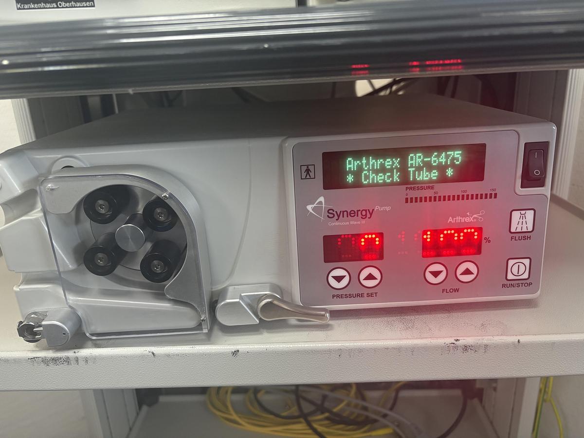 Used Arthrex Synergy Pump Continuous Wave III AR-6475 | Arthroscopy