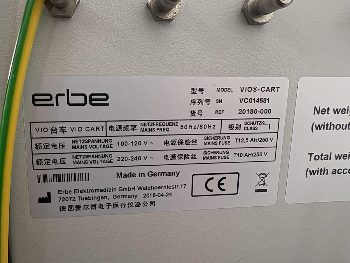 Used Erbe VIO 300D | ENDO APP + Cart + Footswitch |Tested |