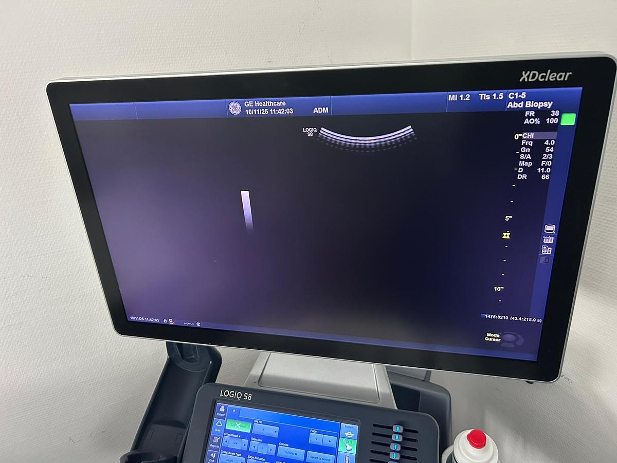 Used GE Logiq S8 XDclear