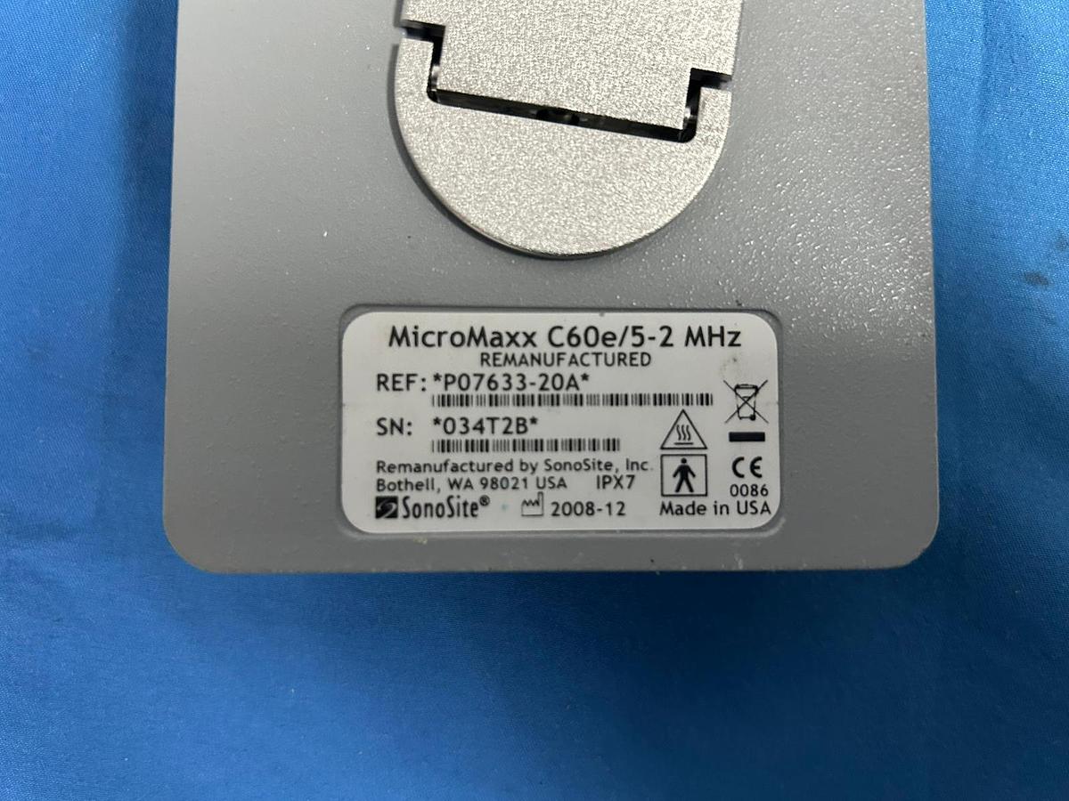 Used SONOSITE MicroMaxx