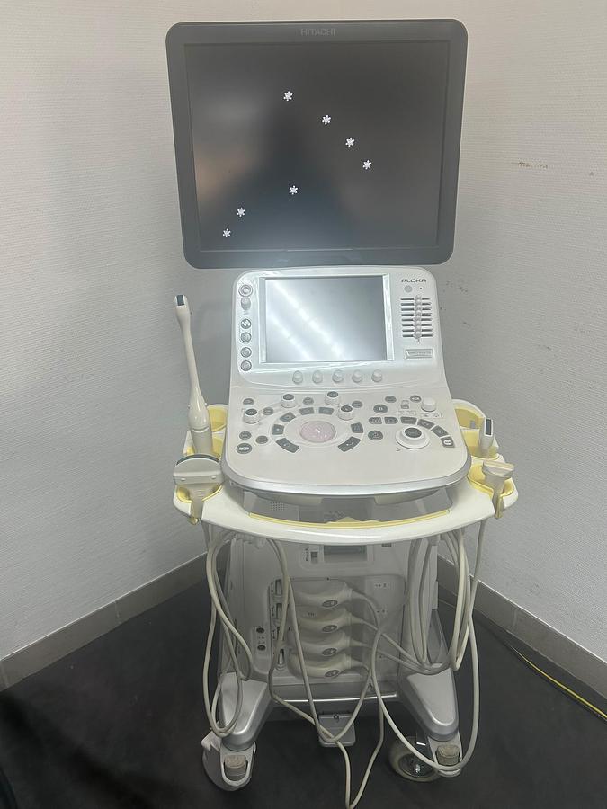 Used Hitachi Aloka Arietta V70 | 4 Probes | Colour Doppler | Tested