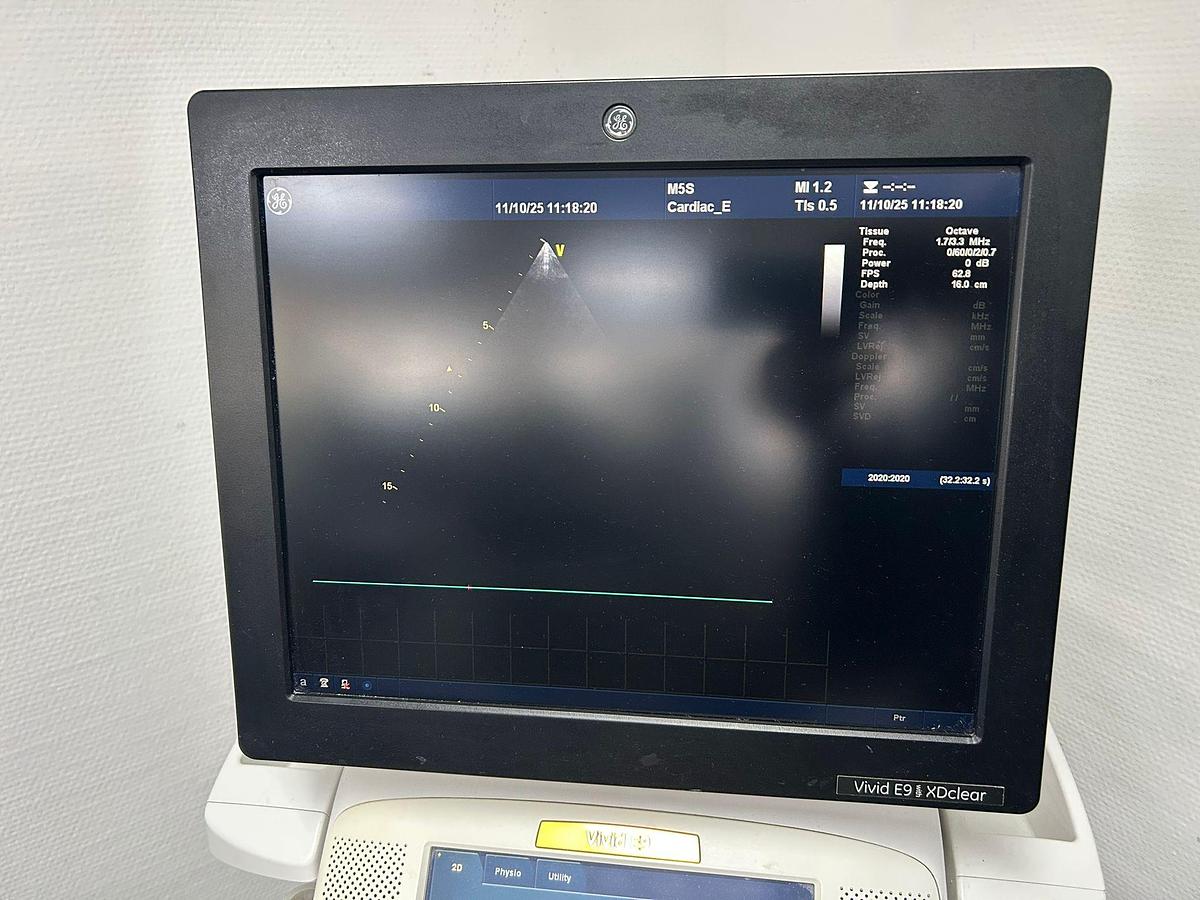 Used GE Vivid E9 XDclear