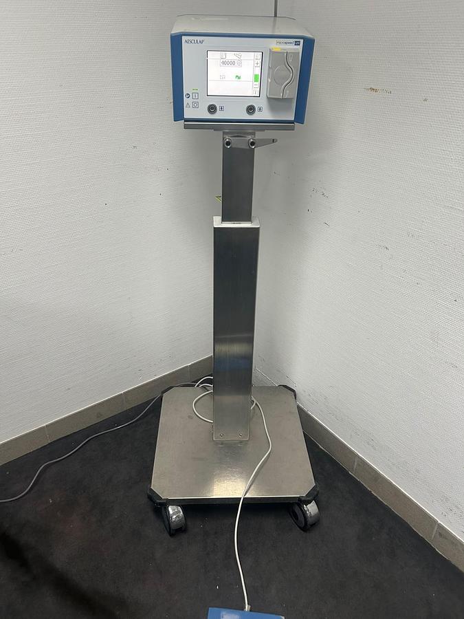 Used Aesculap MicroSpeed Uni + Trolley & Footswitch |Tested