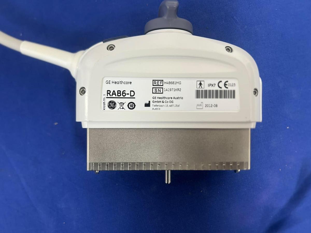 Used GE RAB6-D 4D Volume Ultrasound Probe | Excellent Image | Tested |