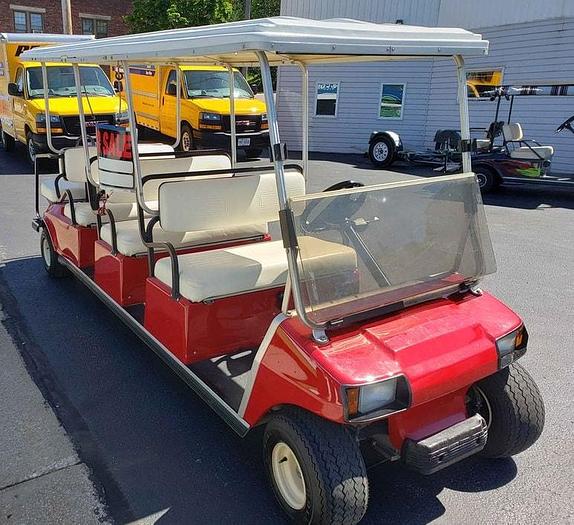 Used Club Car Gas Powered 8 Passenger Limo