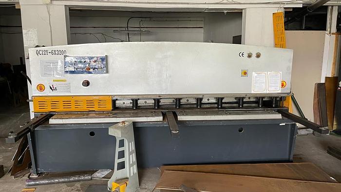 Used Hydrauliczne nożyce gilotynowe QC12Y 6x3200