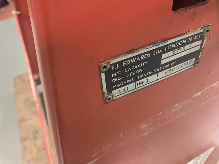 Used EDWARDS 950 x 50mm Handrollers