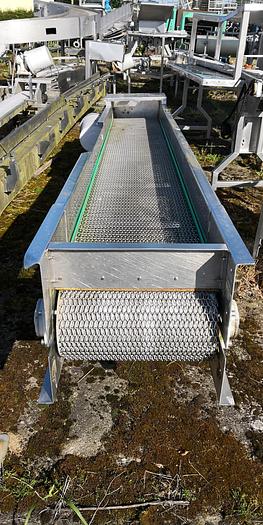 Used Конвейер с сеткой из нержавеющей стали