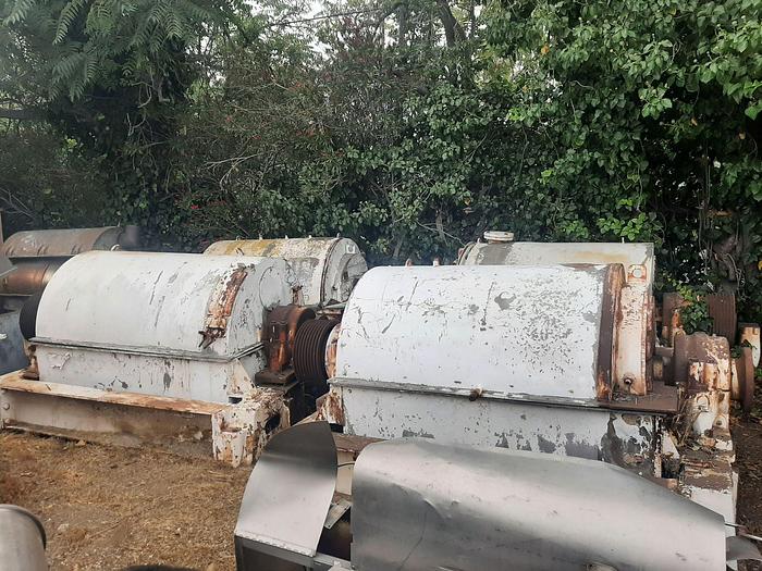 Used Centrifuge, Decanter, Bird, 40" X 60", 125 HP, S/st, #S188680