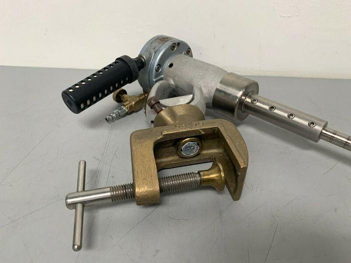 Used Midwest Mixing N-13 Air Driven Mixer w/ 36" Mixing Rod+Propeller