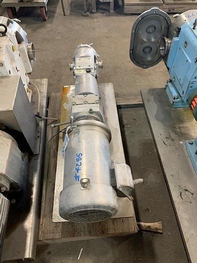 Used AMPCO 1.5"x 1.5" Positive Displacement Stainless Steel Pump