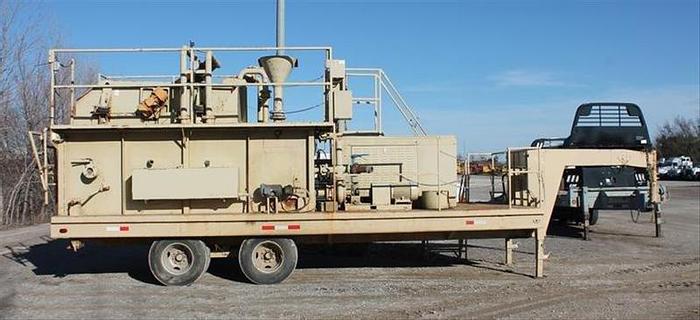 Used 1999 Tulsa Rig Iron MSC-325 Mud Mixing System