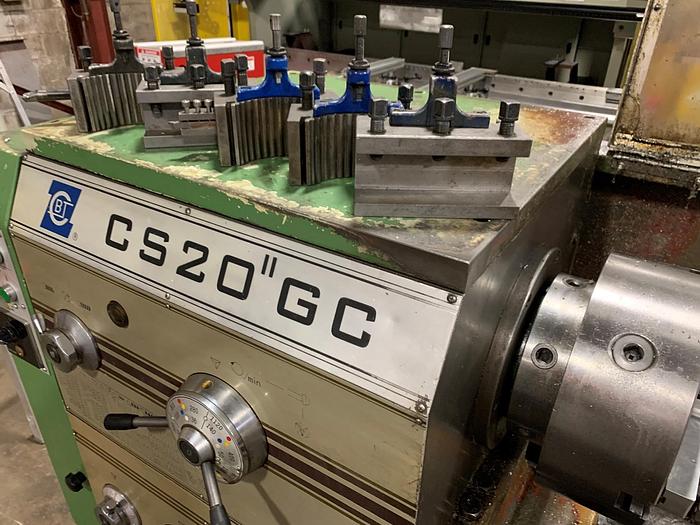 Used 20" X 80" ACRATURN, HEAVY DUTY ENGINE LATHE