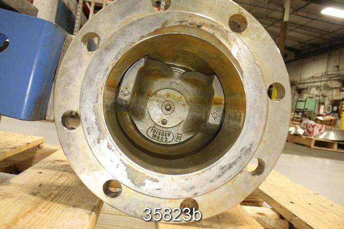 Used Neles Jamesbury R23CB06CCJDV 6" V-Ball Control Valve #35823