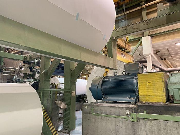 Used 135" (3450MM) VALMET WINDRUM TWO DRUM WINDER