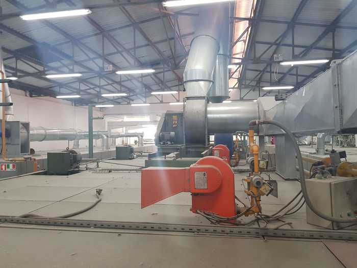 Used Stenter KRANTZ 2400 mm 1985