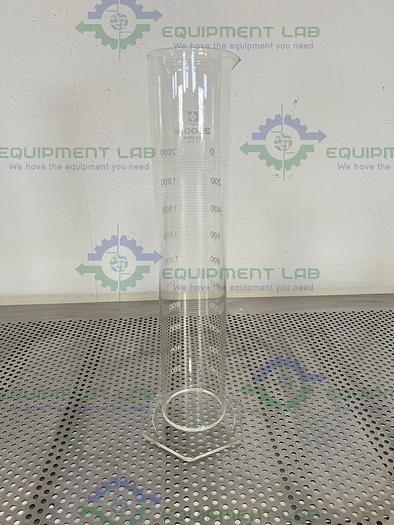 Sibata  Class A Graduated Cylinder 2000 mL