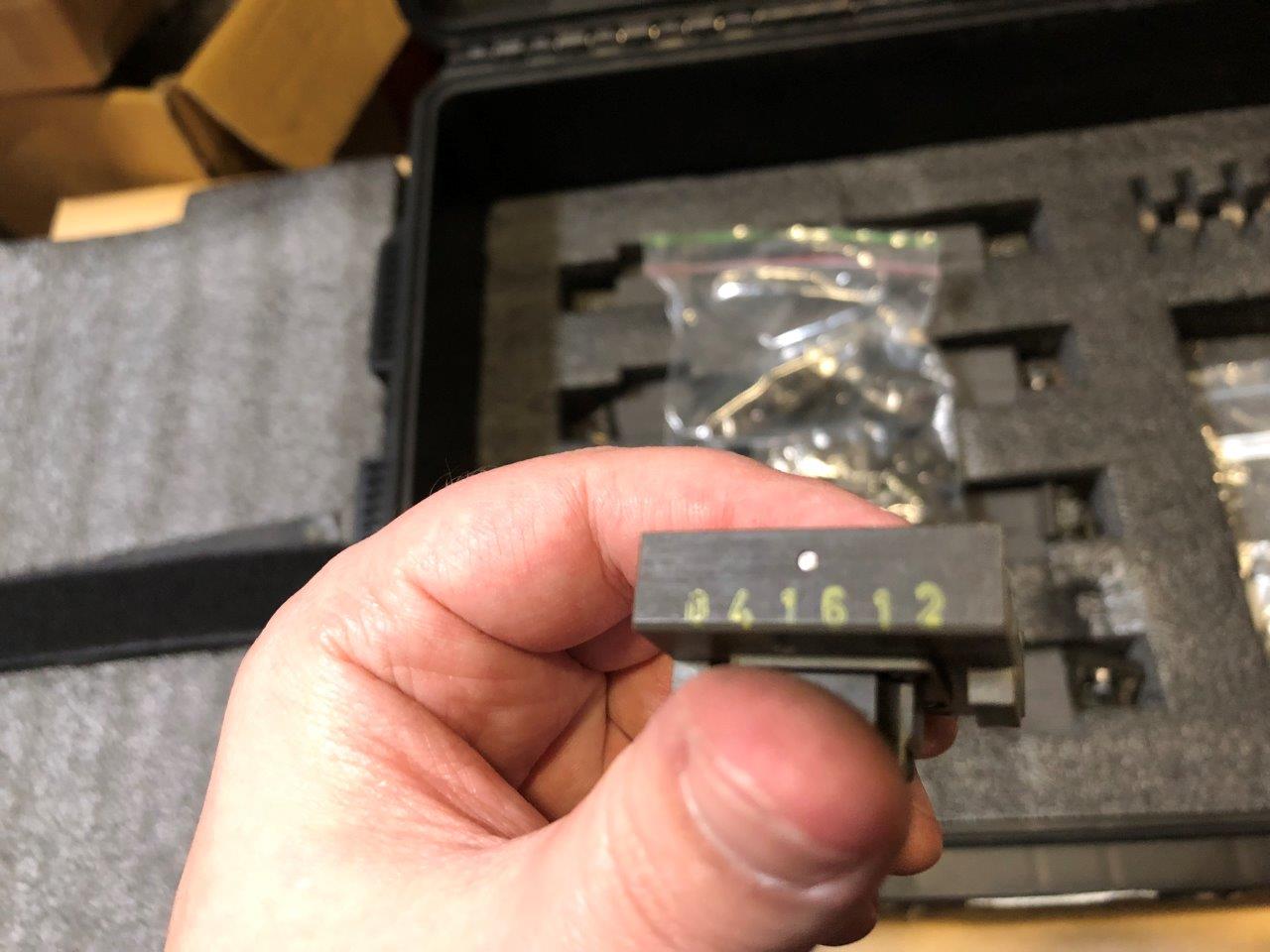 Used DELTA DE8000 6.8 x 6.2 eMGA Test Handler Change Kit