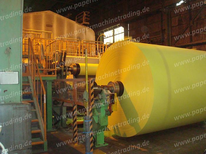 Used (PM2-86) - Paper Machine for Newsprint, Book and Printing Paper, Gapformer - Mitsubishi - 3350mm