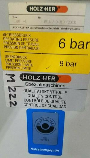 Used 2007 Holzher Sprint Edgebander Model 1310-1 woodworking machine Watch Video!