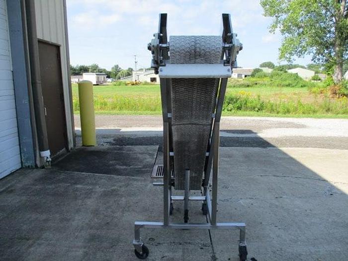 Used Jacob Schmidt Incline Conveyor; Md#C-996-3; 12"Wx6' 6"L