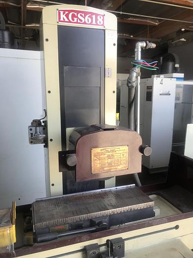 Used 2002 6”x18” Kent KGS-618 Manual Surface Grinder