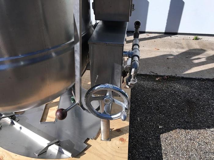 Used 60 GALLON GROEN DTA /3-60 KETTLE – S/S – JACKETED (#9346)