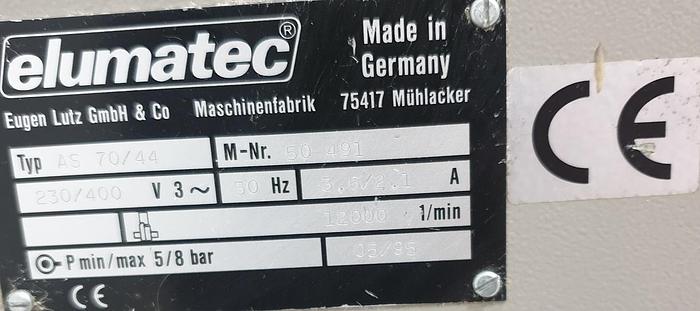 Gebraucht Kopierfräse Elumatec AS 70