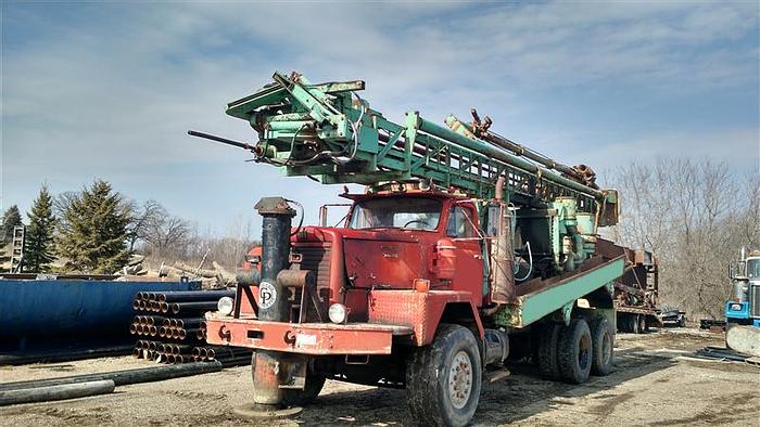 Used 0 Chicago Pneumatic 650 Drill Rig - Casing Hammer