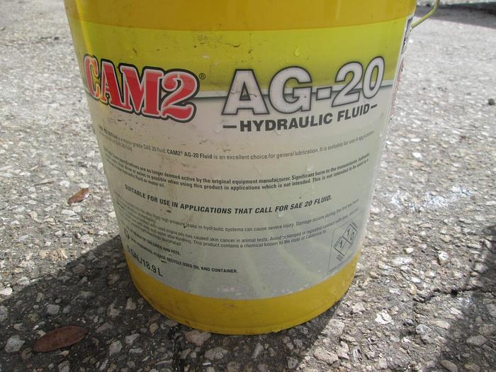 Used CAM2 Tractor Hydraulic Fluid 5 Gallons AG-20