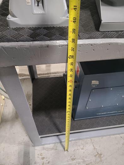 Used Double Head Buffing Polishing Machine with Romanoff Dust Collector