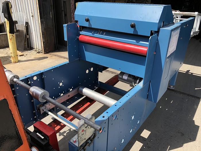 Used 30" ROSENTHAL SHEETMASTER W/ CONVEYOR MODEL SM-30-ZC MFG. 2012