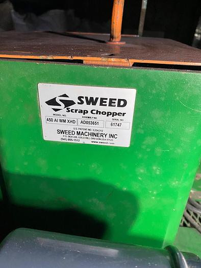 Used 2011 Sweed Scrap Chopper  Model: 450 WM XHD