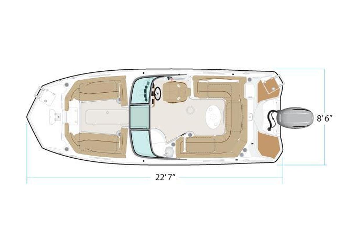 2023 NauticStar 223 DC